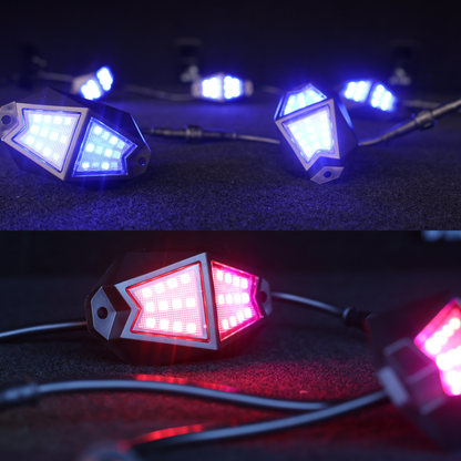 RGBW Underbody Rock Light Kit - Set of 4, 8