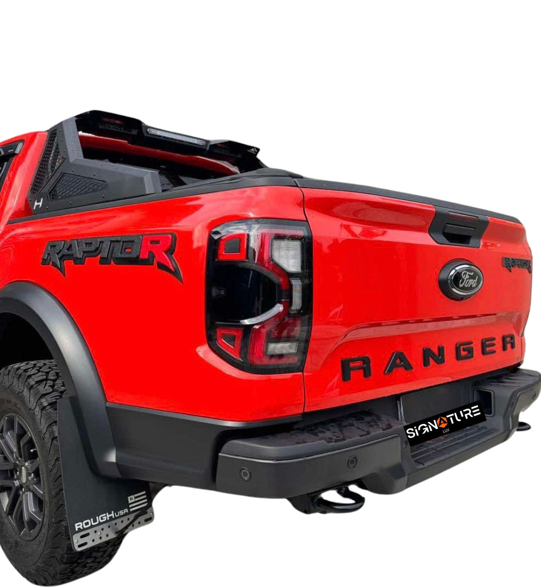 INSIGNIAS PERSONALIZADAS EN 3D PARA PORTON TRASERO "RANGER" - FORD NEXT GEN T9