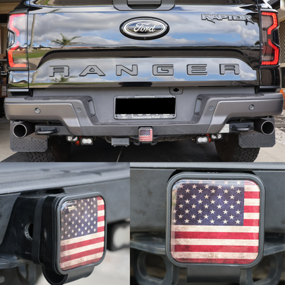 Tow Hitch Cover (US Flag Designs) – fits Ford Next Gen 2022+