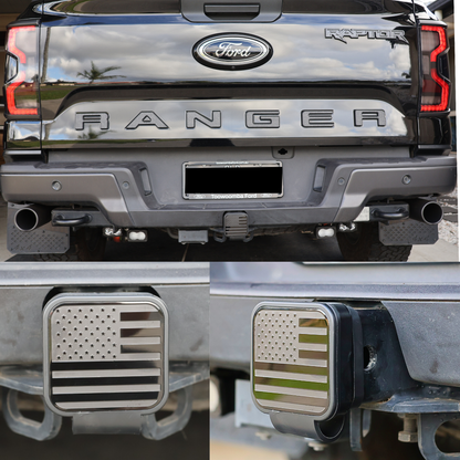 Tow Hitch Cover (US Flag Designs) – fits Ford Next Gen 2022+