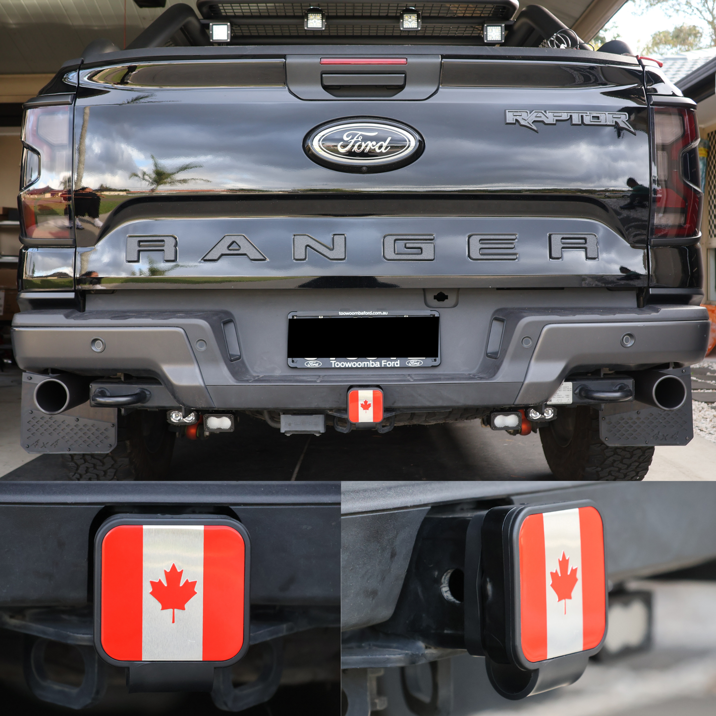 Tow Hitch Cover (Maple Leaf Edition) – fits Ford Next Gen 2022+