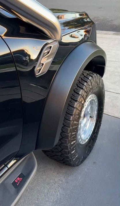 50mm Wide Body Wheel Arch Flares suitable for Ford Next Gen Ranger Raptor 2022+