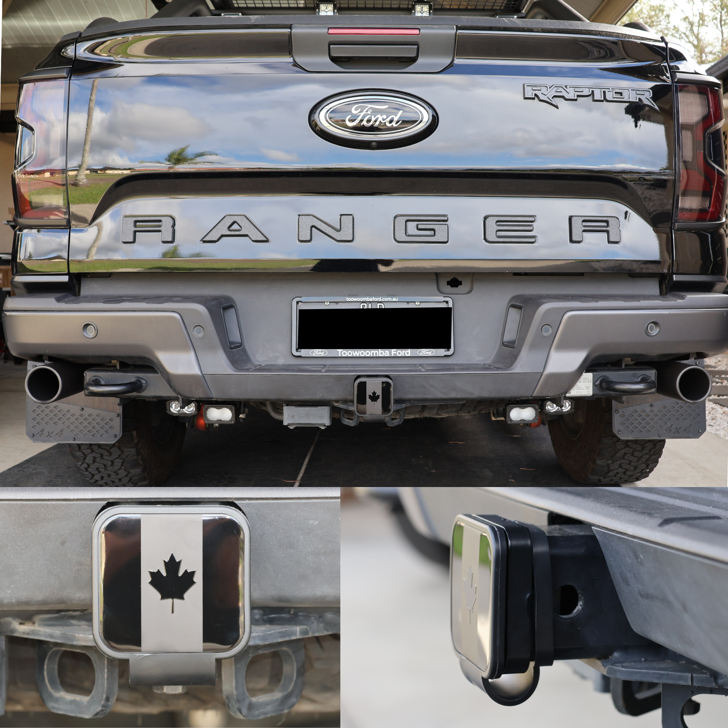 Tow Hitch Cover (Maple Leaf Edition) – fits Ford Next Gen 2022+