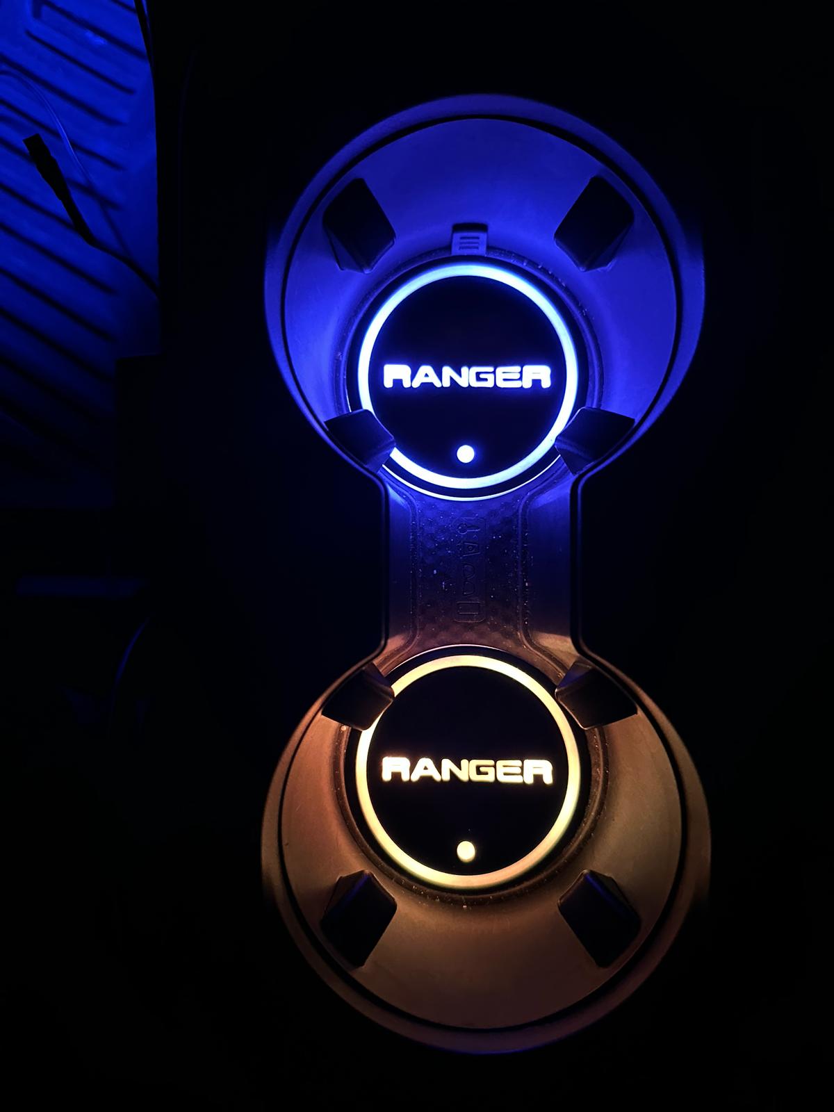 LuxLED RGB Cup Holder Coaster Kit