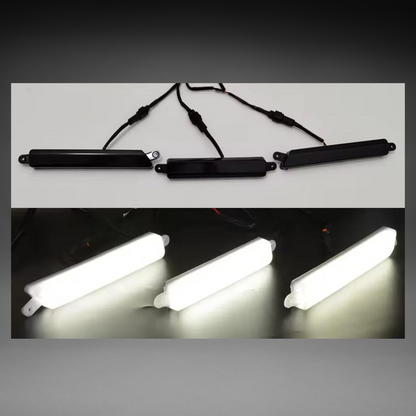 Blaze Amber/White Front Grille LED Lights for  Ford Ranger T7 T8 2015-2022