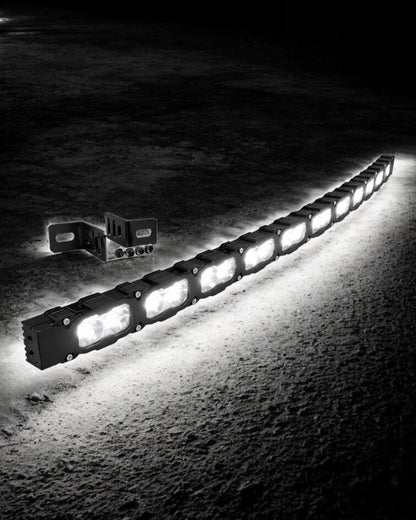 LuxLED™ 40” Curved LED Light Bar (Amber DRL + White High Beam) suits Ranger Raptor 2022+