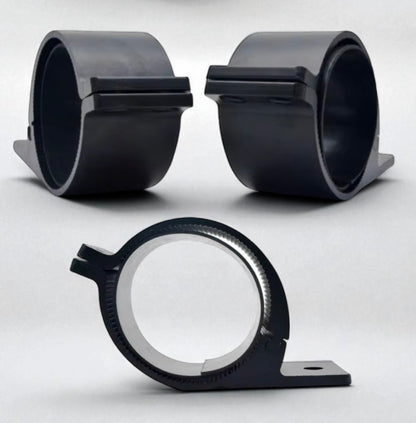 Heavy-Duty Bull Bar Light Mounting Clamps – 76mm–81mm (Set of 2)