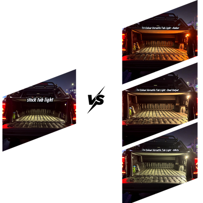 45° Tri-Color Versatile Tub/Roof Rack Light