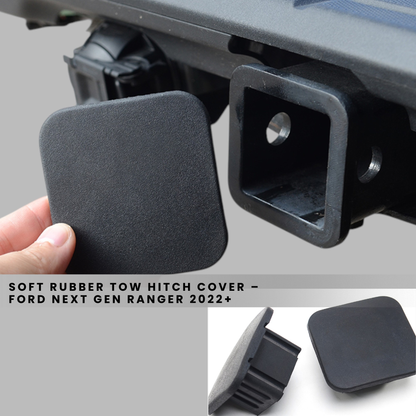 Soft Rubber Tow Hitch Cover – Ford Next Gen 2022+