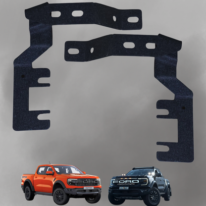 Double Light Hood + A-Pillar Mounting Brackets  – fits Ford Next Generation T9 2022+