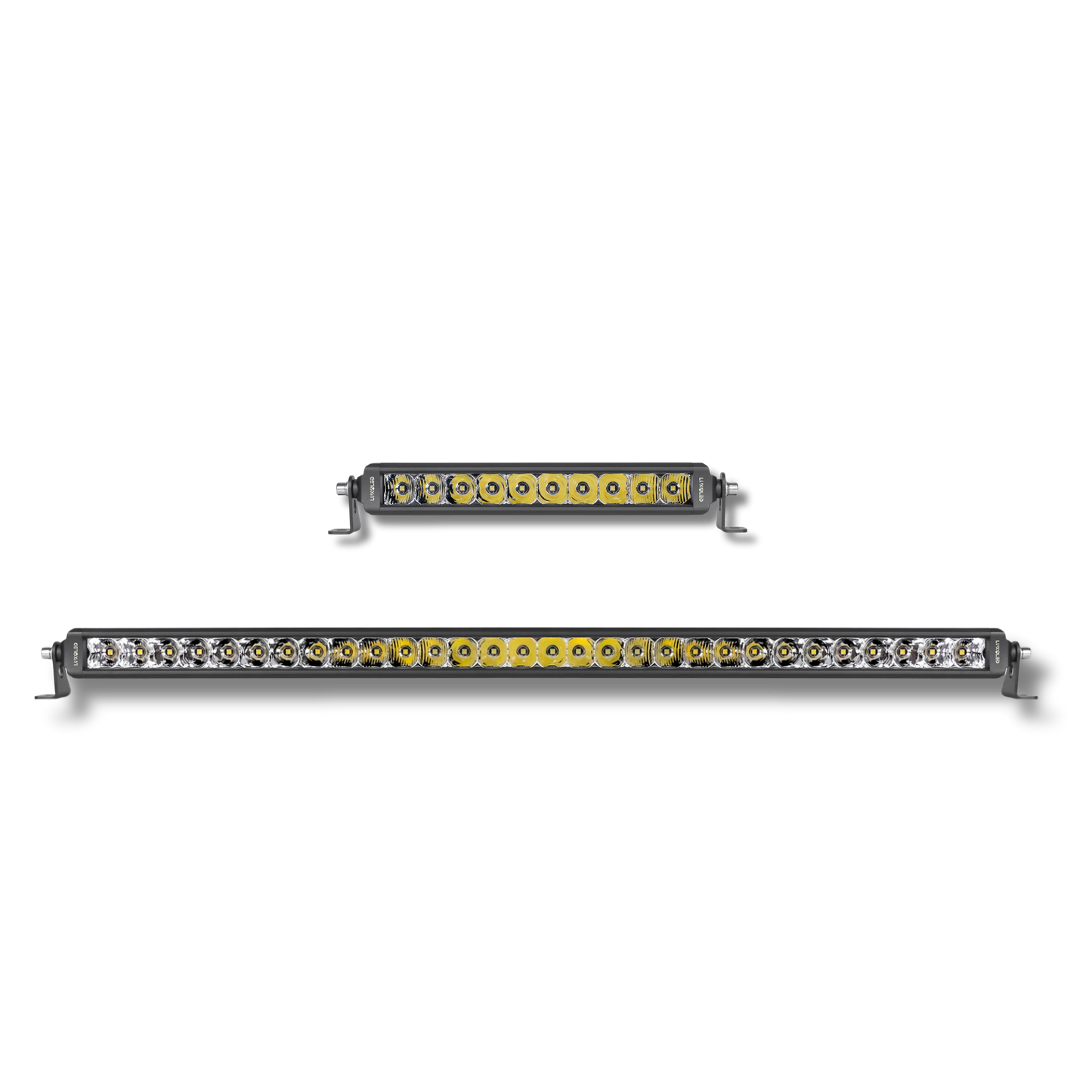 LuxLine Single Row Slim Combo LED Bar - 30" 12"