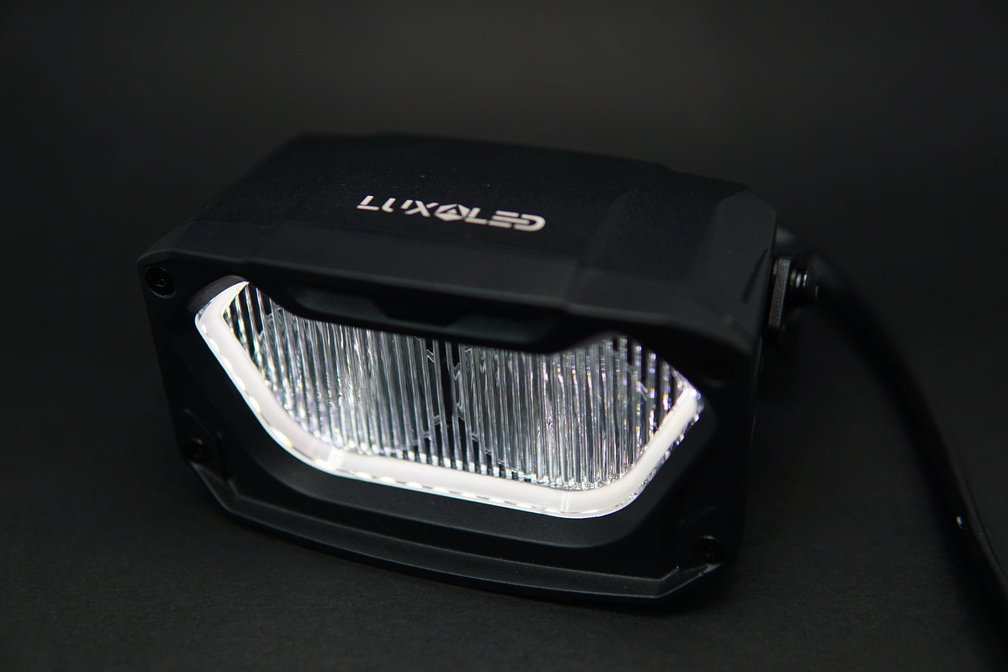 Luces LED para zanjas de dos colores con diseño de panal 2 en 1 (1 par)