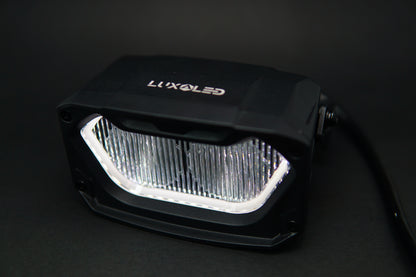Luces LED para zanjas de dos colores con diseño de panal 2 en 1 (1 par)