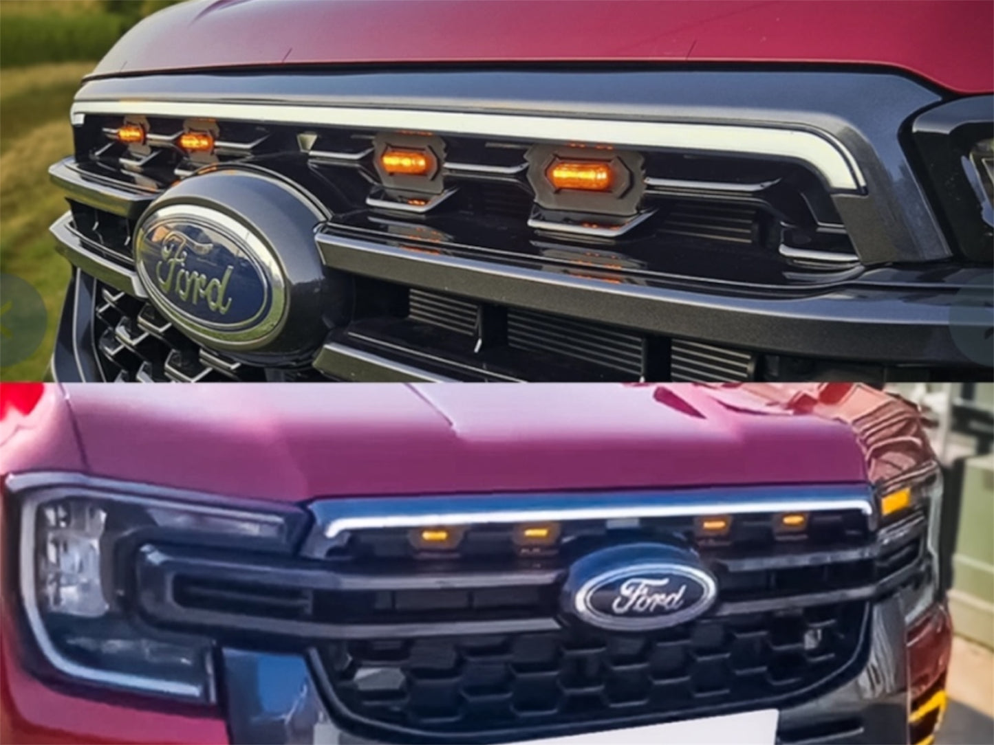 Ford Next Gen Ranger T9 - LED Dynamic Grille Light