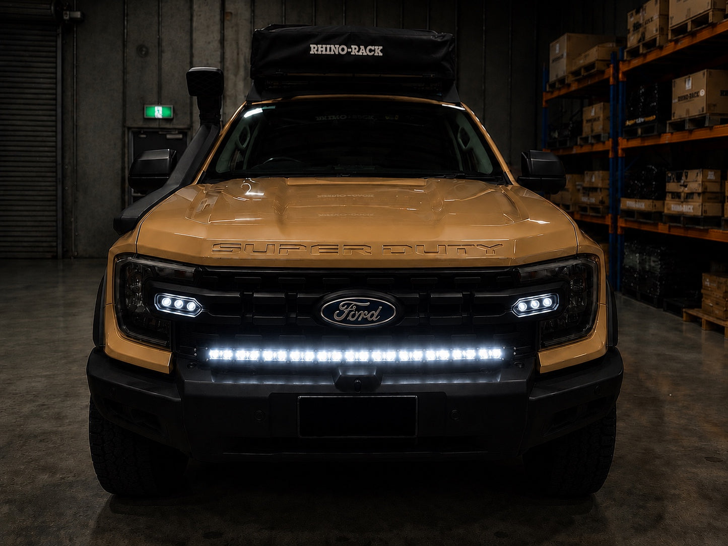 LED High/Low Beam Projector with indicator Upgrade suitable for Super Duty, 20W each 40W a pair