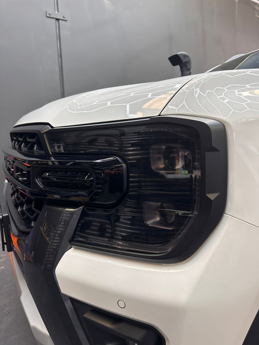 Headlight Smoked Black Tint & Sleek Trim Package