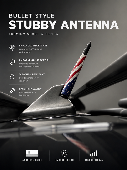 Bullet Style Stubby Antenna (13.8cm)