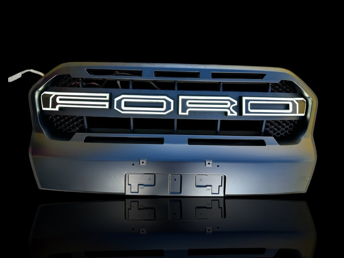 Ford Ranger Wildtrak 2018–2022 Raptor Style Grille with Illuminated LED Letters