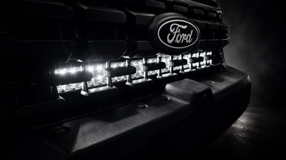 LuxLED™ BlackVeil 32”  Behind-Grille Double-Row LED Light Bar Kit suitable for Ford Ranger Super Duty