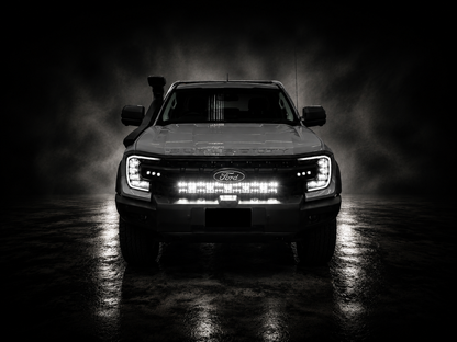 LuxLED™ BlackVeil 32”  Behind-Grille Double-Row LED Light Bar Kit suitable for Ford Ranger Super Duty