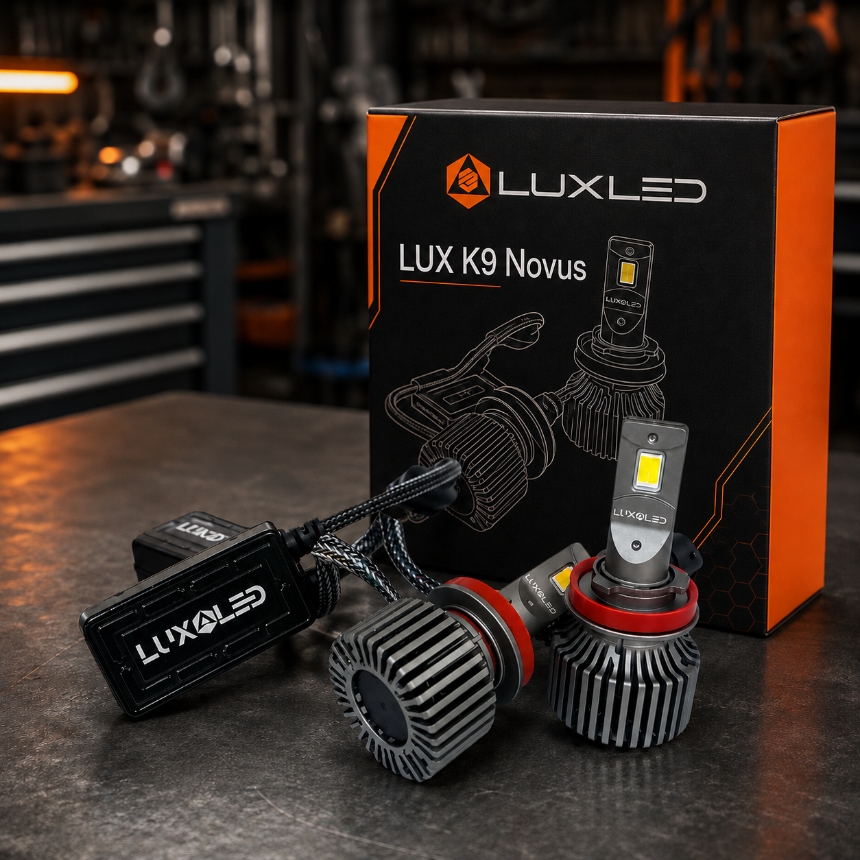 Lux-k9 Novus Tri-Colour Foglight Upgrade (H11 H8 H9)