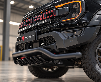 ApexGuard™ Shark Fin Nudge Bar – Ford Ranger, Raptor, Everest &  VW Amarok Next-Gen

 
