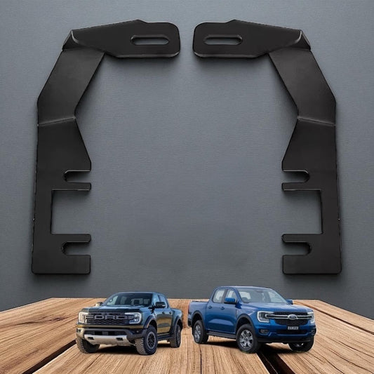 Hood + A-Pillar Light Bar Mounting Brackets (Set of 2) – Ford Ranger T9 2022+