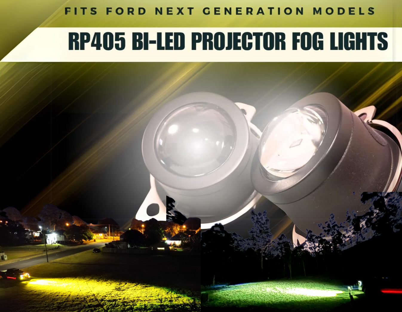 Ford Next-Gen - Bi-LED Projector Fog Lights Upgrade – Signature Lux