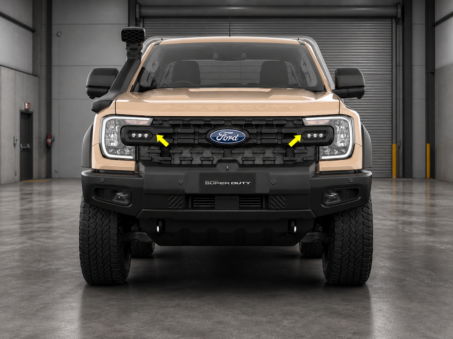 LED High/Low Beam Projector with indicator Upgrade suitable for Super Duty, 20W each 40W a pair