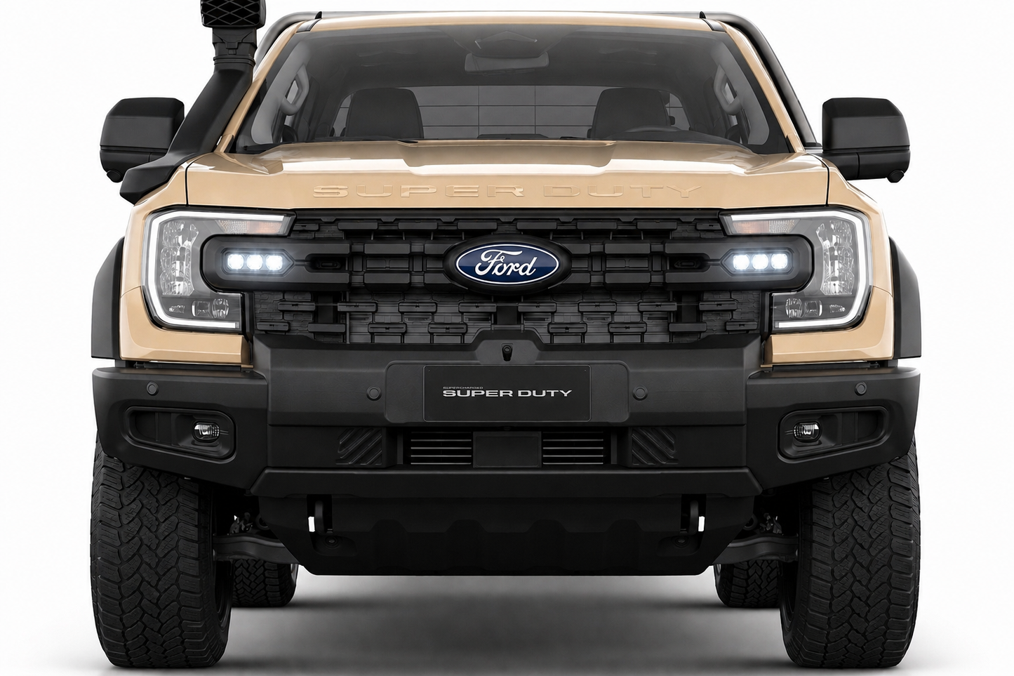 LED High/Low Beam Projector with indicator Upgrade suitable for Super Duty, 20W each 40W a pair