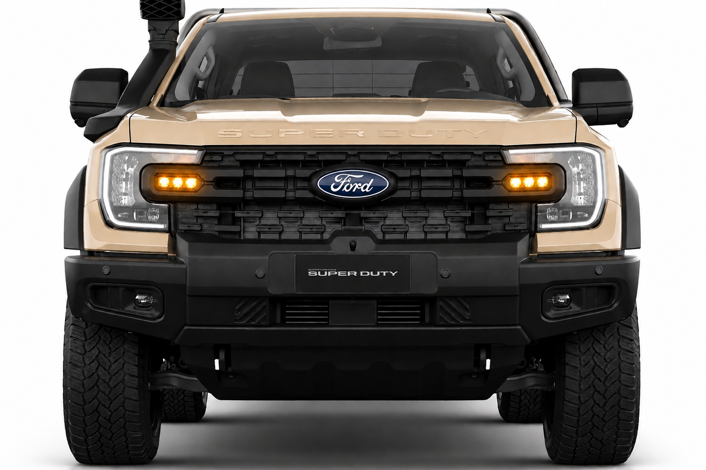 LED High/Low Beam Projector with indicator Upgrade suitable for Super Duty, 20W each 40W a pair