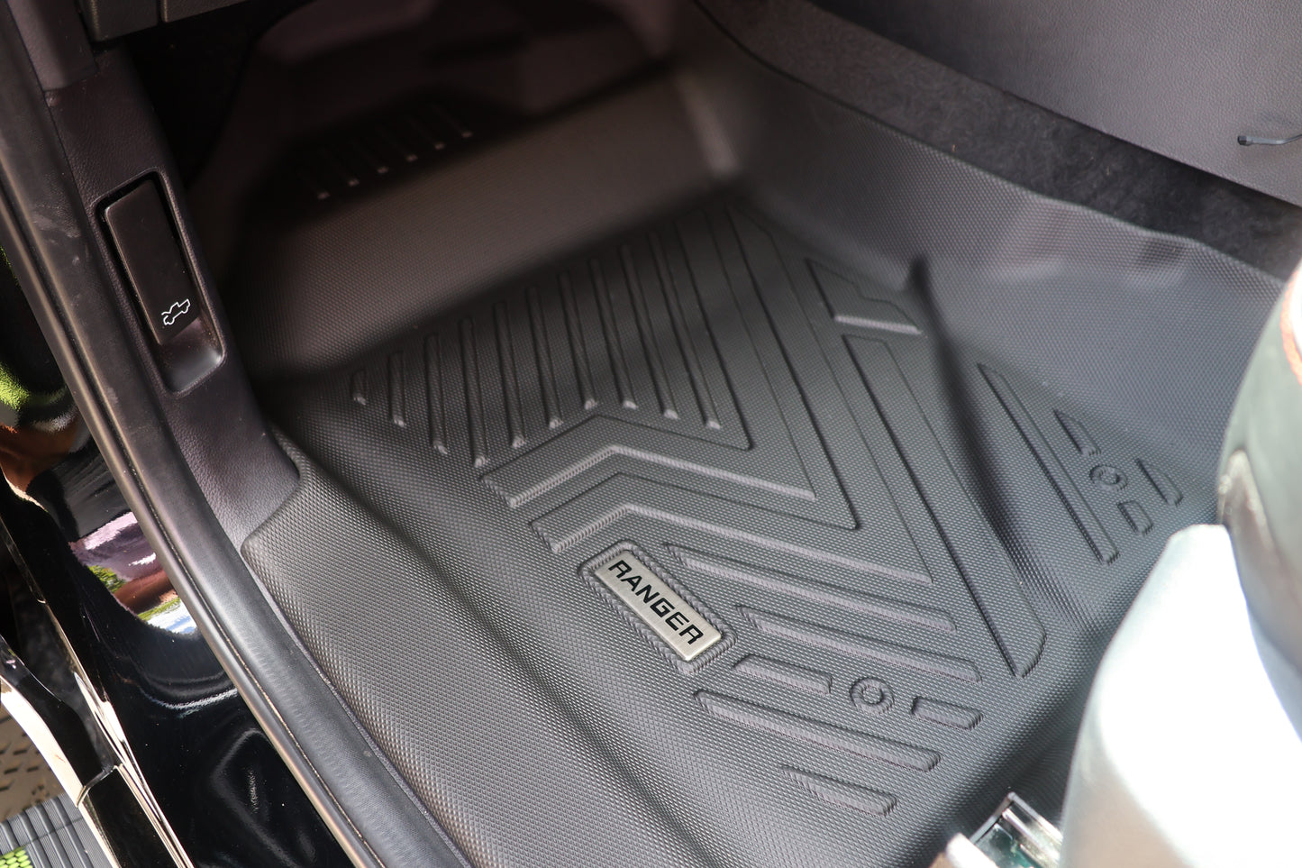RangerShield 5D All-Weather Floor Mats (Set of 3) - Ford Next Gen Rangers