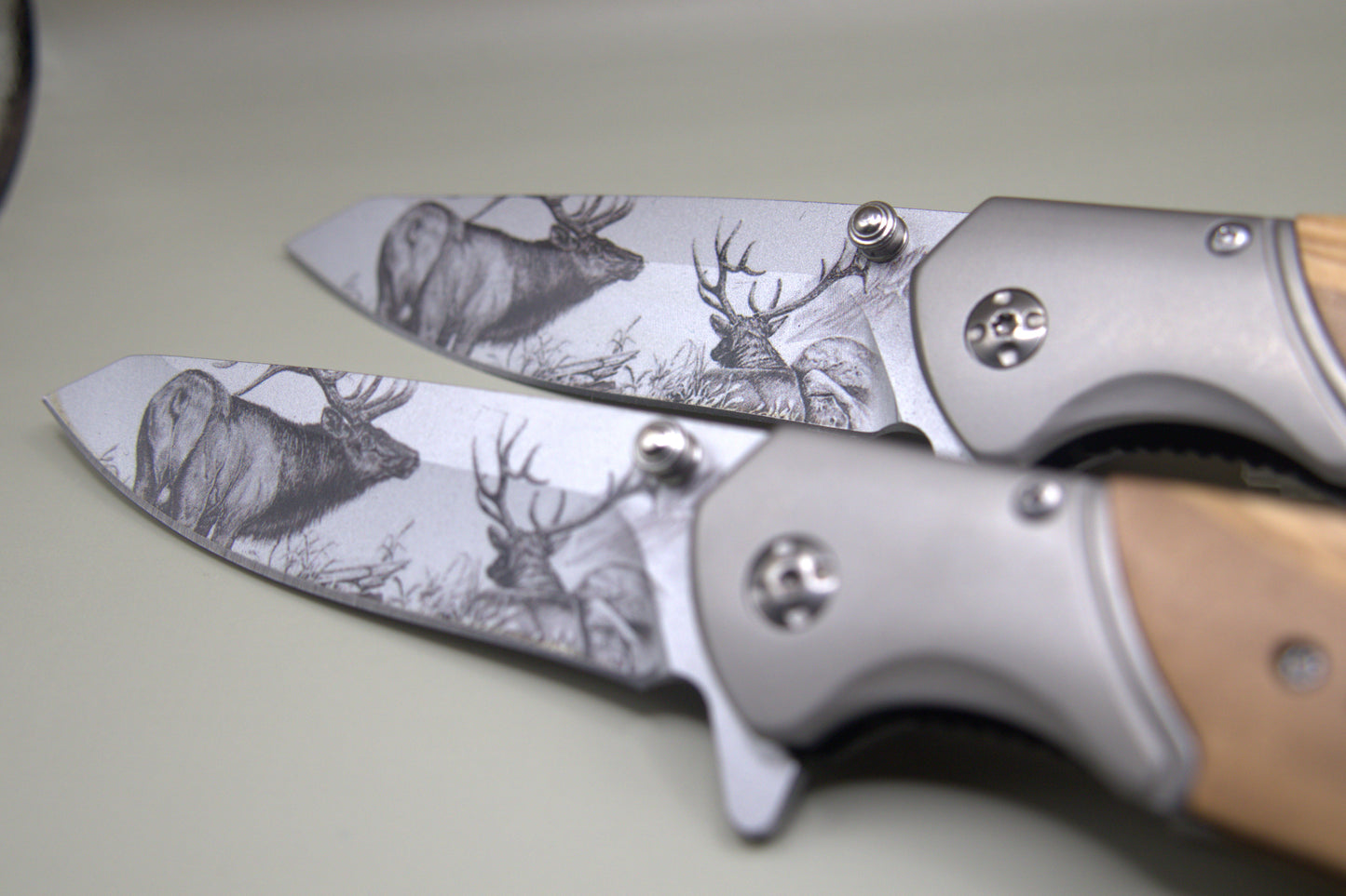 TALON Camping Pocket Knife- Elk (Raptor and Tremor)
