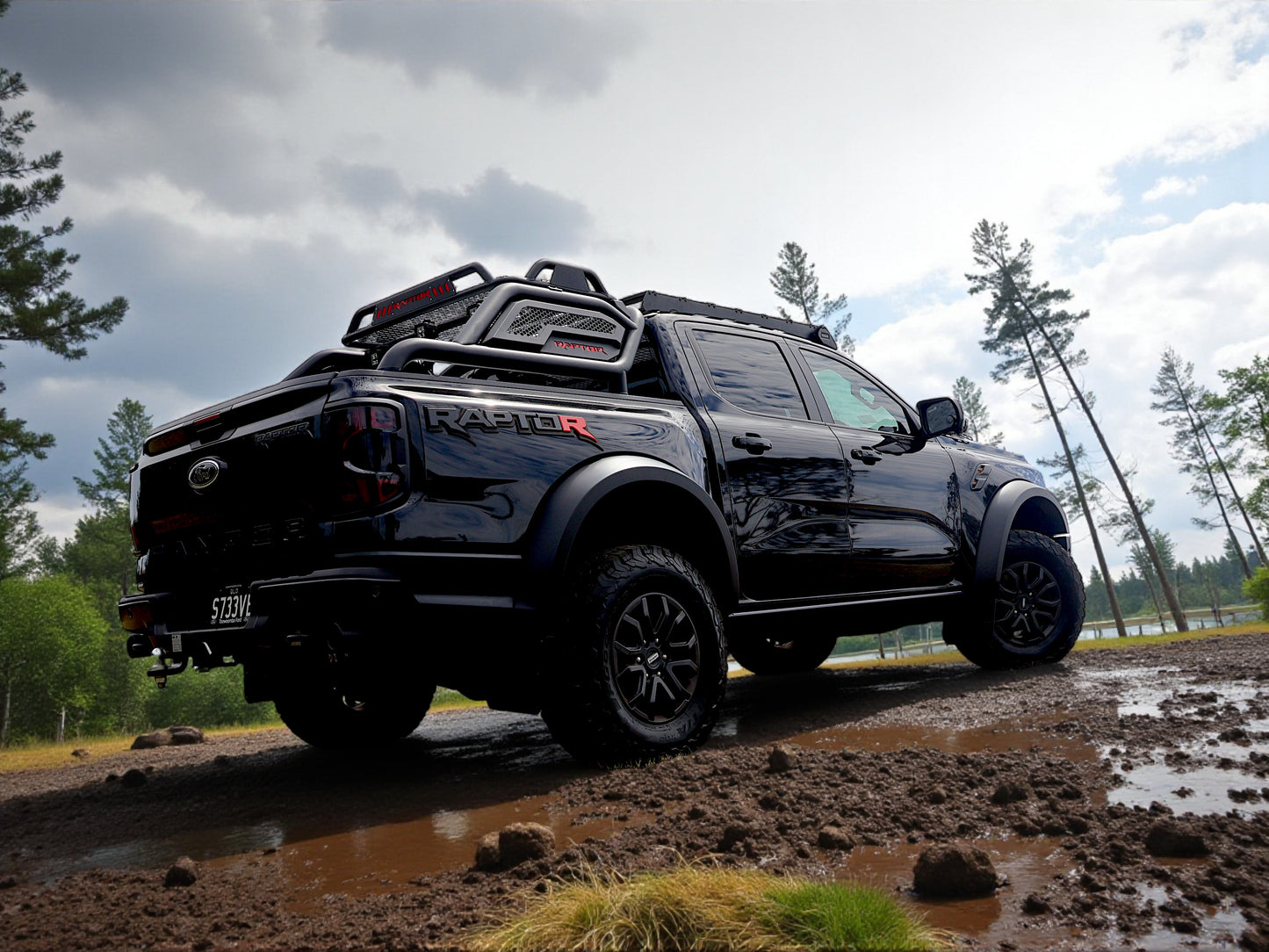 OEM Style 50mm Wide Body Wheel Arch Flares - Ford Next Gen Ranger Raptor 2022+
