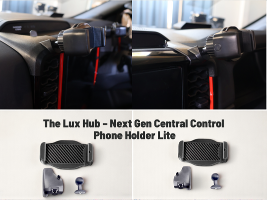 The Lux Hub – Next Gen Central Control Phone Holder Lite