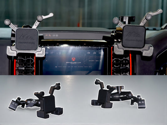 The Lux Hub – Heavy-Duty Central Control Mobile Phone Holder for Ford Next Generation 2022+