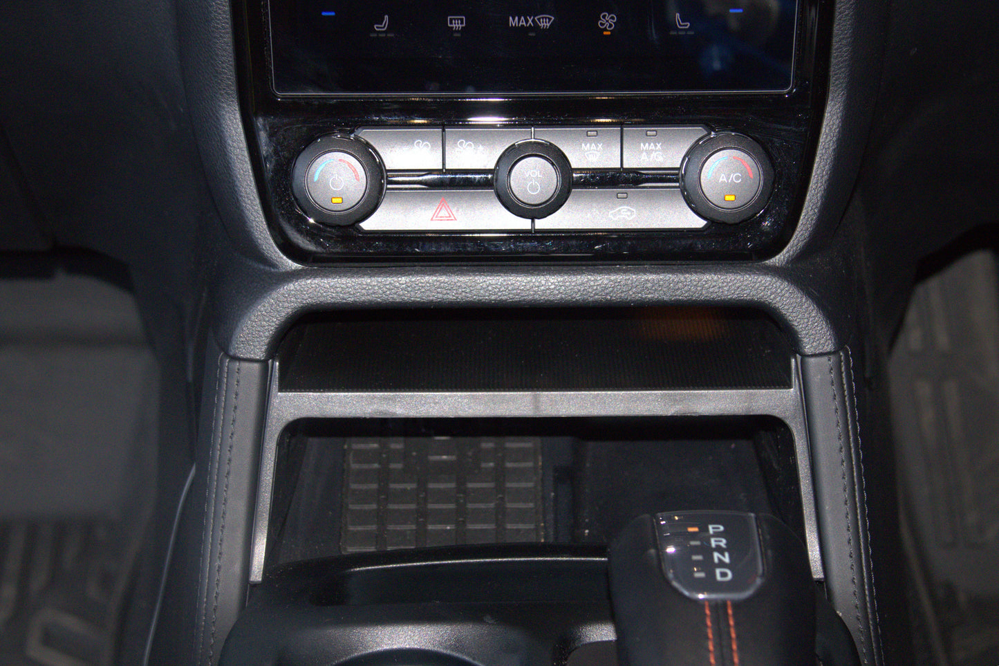 Center Console Lower Partition Storage Box for Ford Ranger (2023–2025)