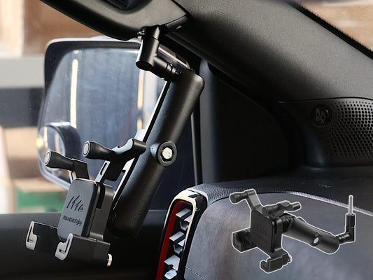 The Lux Hub – Heavy-Duty A-Pillar Mobile Phone Holder for Ford Next Generation 2022+