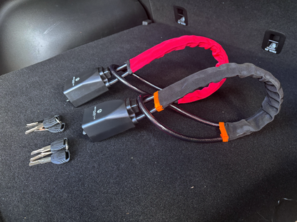 🛡️ SignatureLux Guardian-Lock™ Anti-Theft Steering Wheel & Seatbelt Lock