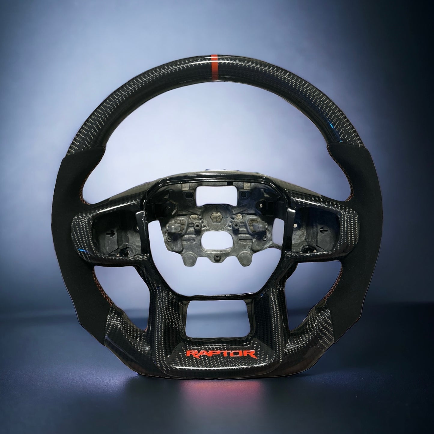 FORD Next Generation Steering Wheel - Carbon Fiber with Alcantara