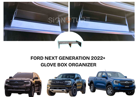 Ford Next Gen 2022-2025 Ranger  Wildtrak/Everest/Raptor Glove Box Organizer