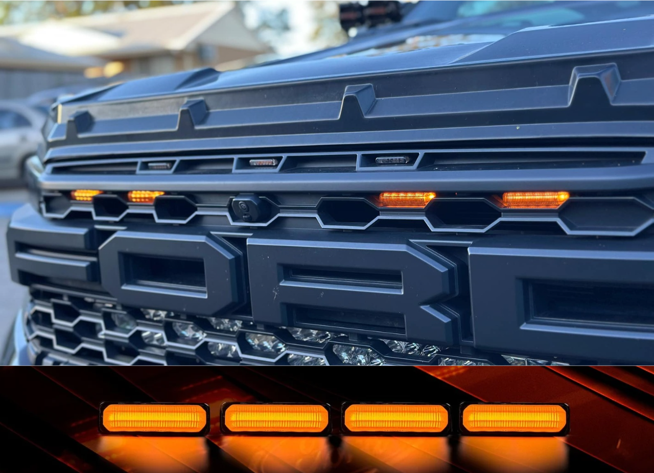 Versatile Amber Grille Lights (Pre-wired)