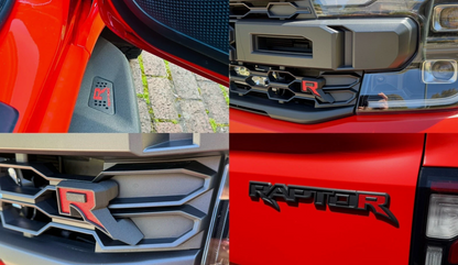 Ranger Raptor Infill Badge & Side Step Trim Set