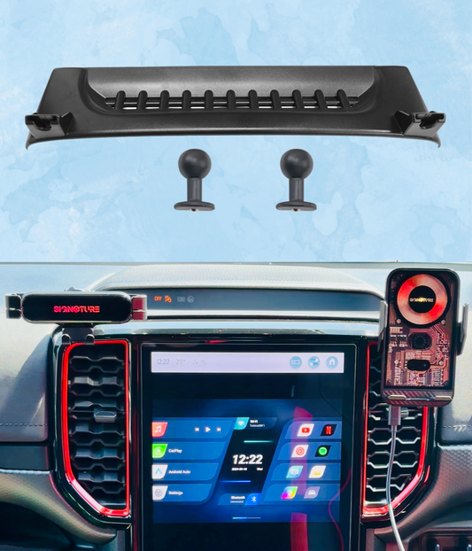 Accesorio de carga y soporte para teléfono bidireccional para modelos Ford Next Generation 2022+