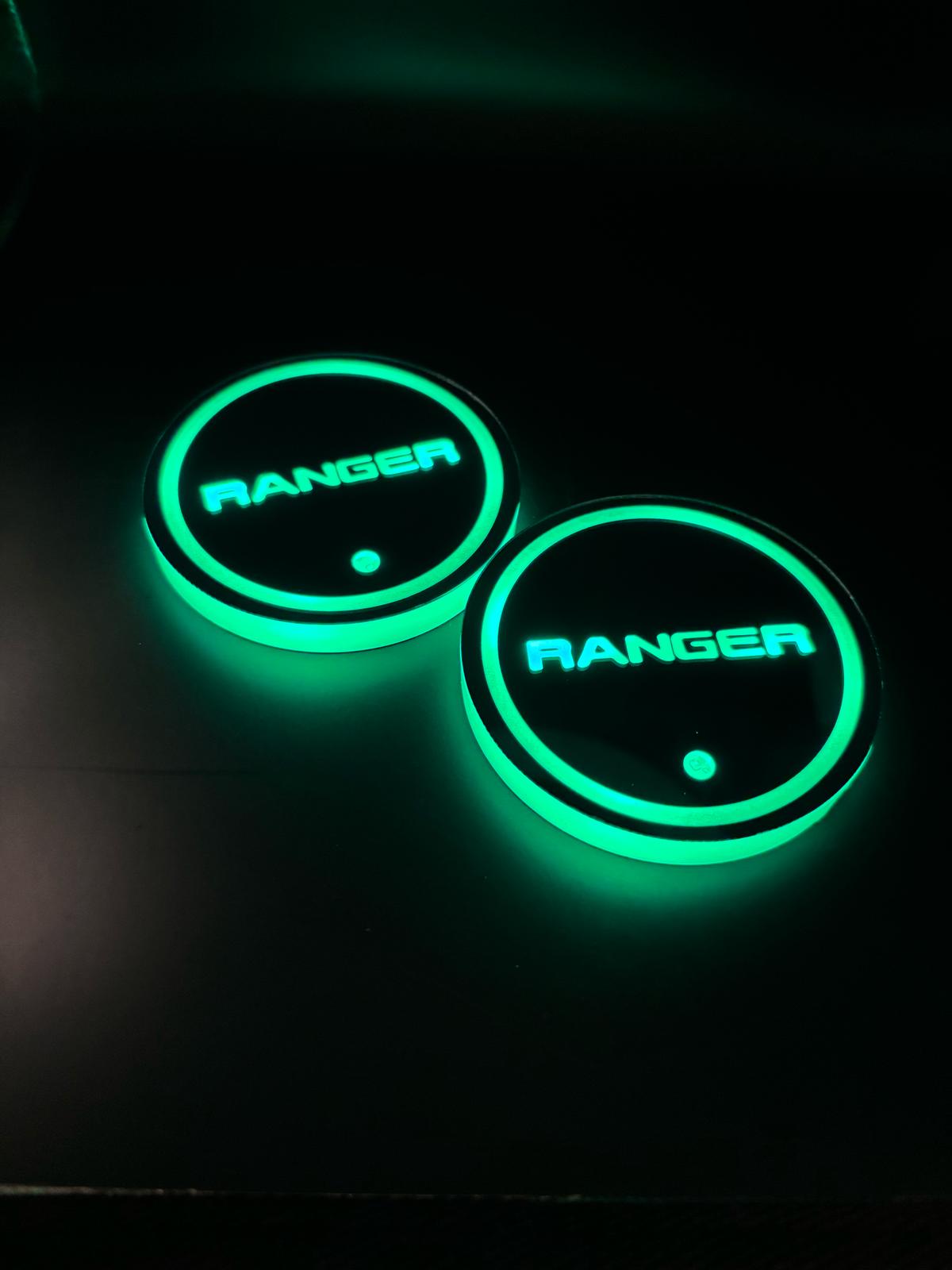 LuxLED RGB Cup Holder Coaster Kit
