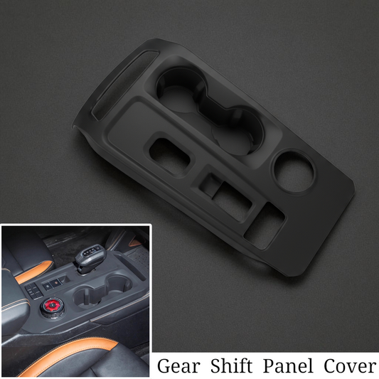 Black Silicone Gear Shift Panel Cover – Ford Next Gen 2022+ (LHD)