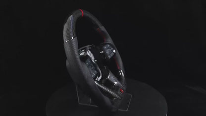 Toyota GR Carbon Fiber Steering Wheel (Landcruiser, Prado, Hilux)