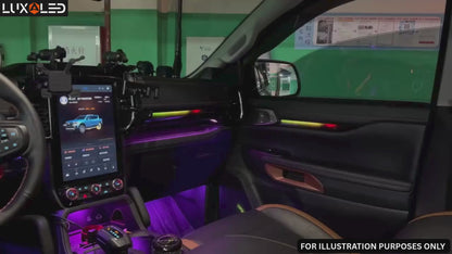 PhantomLux Ambient Light Kit- Next Gen Ranger / Raptor / Everest 2022+ (RHD Models)