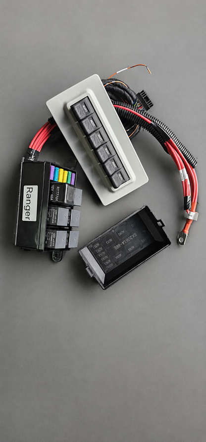 Overhead Auxiliary switch Panel for next gen XLT, XL, XLS