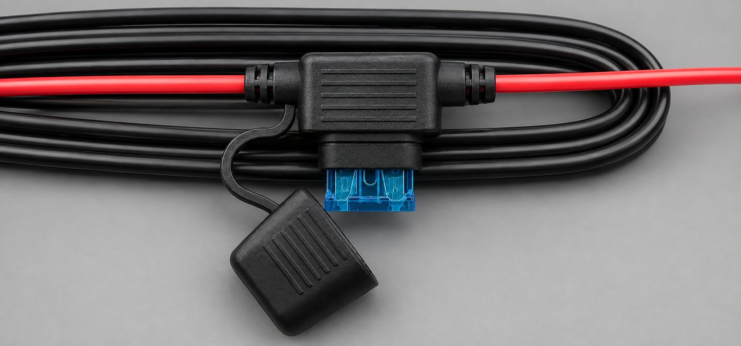 Footwell High-Beam Trigger Wiring Harness with 2-Pin Deutsch DT Plug – Non-AUX Switch Mode